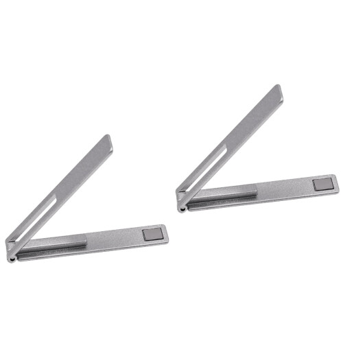 Mobile Phone Holder 2 Count Smartphone Stand Folding Cell Multifunction for Bed Alloy