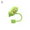 Cute Animal Silicone Straw Head Covers, Cartoon Dust Caps for6-8mm Straw Tips 5