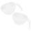 2Pcs Simple Design Bowls Baking and Marinating with Transparent Material 8
