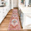 Χαλί Boho Vintage Runner 60 x 40 cm από τεχνητό μαλλί, αντιολισθητικό 1