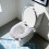Housse de siège de toilette tricotée – Extra épaisse, lavable, 5