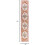 Χαλί Boho Vintage Runner 60 x 40 cm από τεχνητό μαλλί, αντιολισθητικό 2