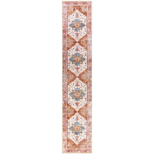Χαλί Boho Vintage Runner 60 x 40 cm από τεχνητό μαλλί, αντιολισθητικό 2