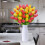 Artificial Tulips Real Touch 30 Bunches Multicolour 5