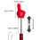 Telescopic Teaching Pointer for Science Class – 138in, Soft Grip, Finger-Shaped Tip, Compatible with Classroom Tech 2