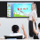 Telescopic Teaching Pointer for Science Class – 138in, Soft Grip, Finger-Shaped Tip, Compatible with Classroom Tech 4