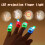 16pcs LED Luminous Finger Light, Projection Finger Light, Projection Light Multicolor 2