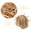 Raindrops Chicken Coop Bedding Shredded Straw for Nesting Comfortable and Clean Eggs Resting Mat 250g 2