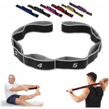 Fitness Resistance Band 8-Loop Numbered