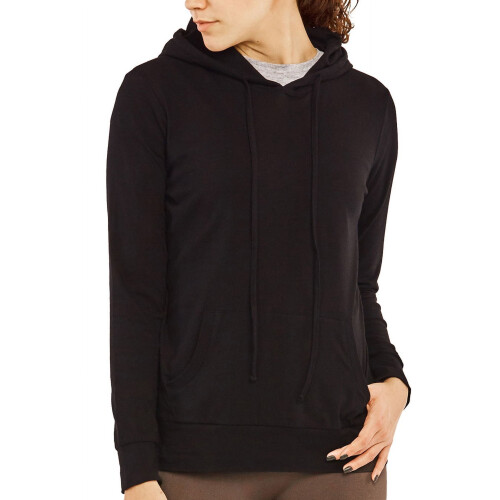Women's Lightweight Cotton Long Sleeve Pullover Thin Hoodie Jacket