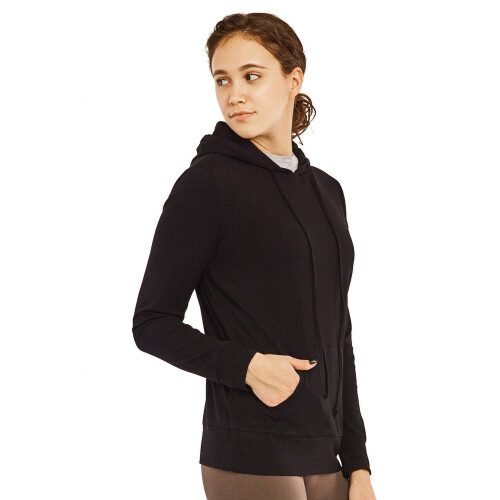 Women's Lightweight Cotton Long Sleeve Pullover Thin Hoodie Jacket 2