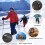 Hunting Gaiters Waterproof High-Performance 1 Pair 3