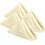 43x43 cm vita polyestertygservetter (24-pack) 1