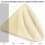 43x43 cm vita polyestertygservetter (24-pack) 3