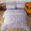 King Size 7-Piece Comforter Set with Pintuck Design – Includes Comforter, Sheets, Pillowcases & Shams, Lavender 2