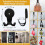 Magnetic Wreath Hanger Heavy-Duty Double Hook 1 Pack 5