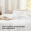 White Twin Comforter Set Pinch Pleat 3-Piece 3