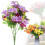 Kunstige margueritterblomster Plastic4Bundles 2
