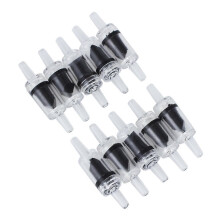 10 Pcs Non-Return One Way Check Valve CO2 Aquarium Fish Tank Air Pump