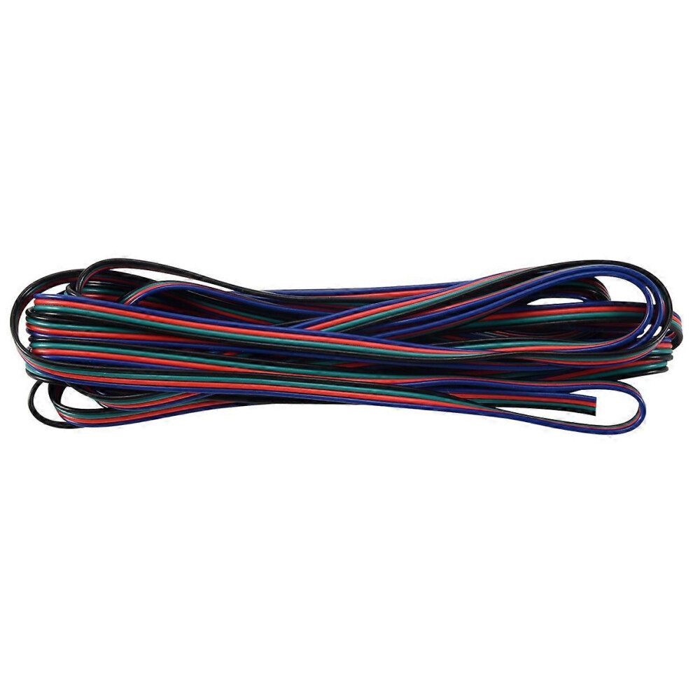 4 Pin Wire Extension Connector Cable Cord For Led Rgb Strip 3528 5050 Connector Colourful 8905307439718