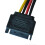 6in SATA Power Y Splitter Cable Adapter - M/F (Power Cable) 4
