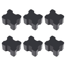 6PCS Car Coil Spring Spacers, Heavy Duty Rubber Coil Spring Booster for 1Inch to 1.5Inch Coil Spring