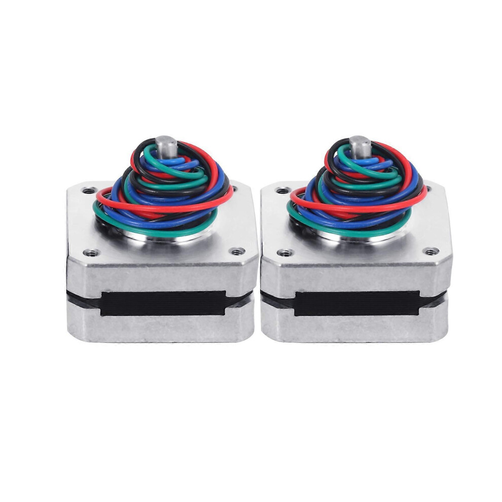 2Pcs 17Hs08-1004S 4-Lead Nema 17 Stepper Motor 20Mm 1A 13Ncm(18.4Oz.in) 42 Motor Nema17 Stepper For 8369837415664
