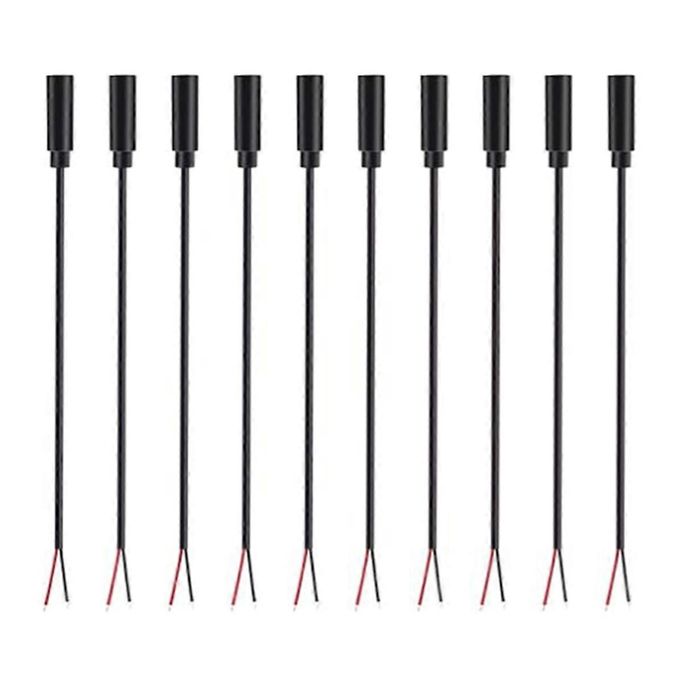 10Pcs Replacement 3.5Mm Female Jack To Bare Wire Open End 2 Pole Mono 1/8 Inch 3.5Mm Jack Plug Conne 8122215090491