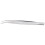 5.9" Long Silver Tone Bent Curved Tip Tweezers Forceps Plier Hand Tool 5