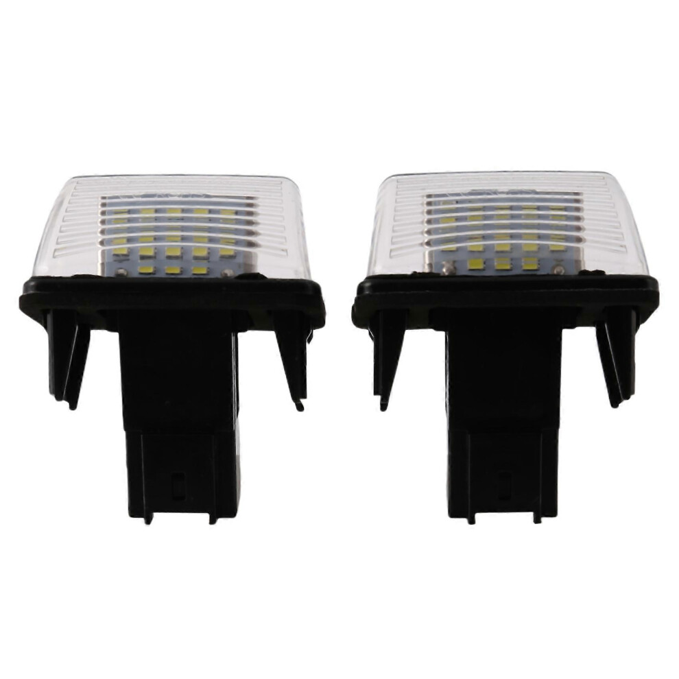 18 Led License Plate For Peugeot 206/207/307/308 For Citroen C3/C4/C5/C6 Light 8298537815668