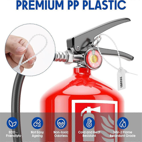 1000 Pcs Plastic Tamper Seals Tags Security Tags Seals Safety Numbered Zip Ties Labels 1