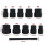 11Pcs Damaged Lug Nut and Lock Remover Twist Socket Set Screw Extractor Tools 5