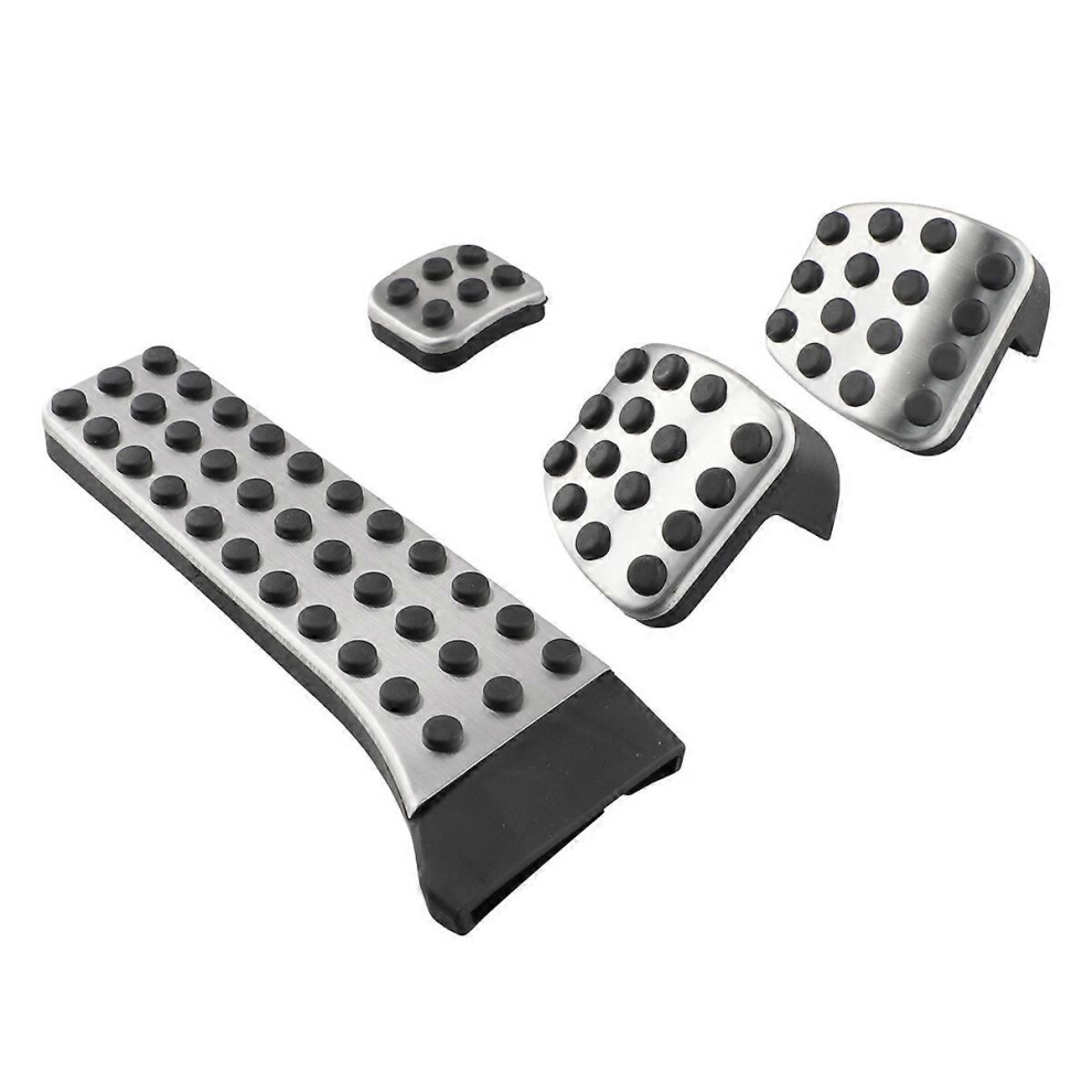 4Pcs Stainless Steel Pedal For Mercedes-Benz W202 W203 W204 W124 W210 W211 W212 W218 X204 R172 R231 8311666296495