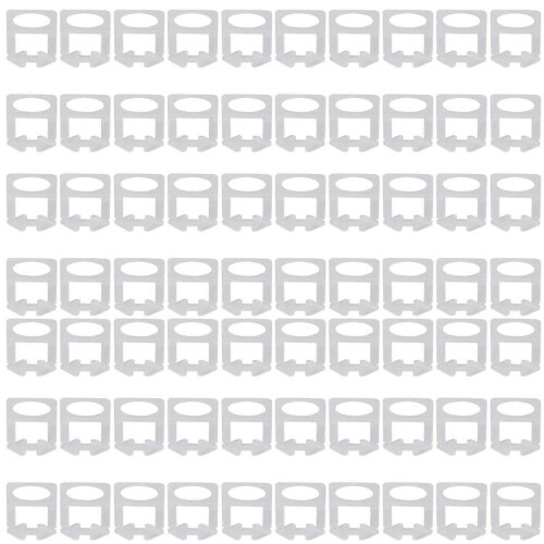 400Pcs Tile Leveling System Clips 1.5mm DIY Tiles Leveler Spacers Tile Leveling System for Professio