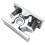 1Pcs Spring Loaded Door Easy Lock Stop Catch Release Clamp Double Roller Catch 1