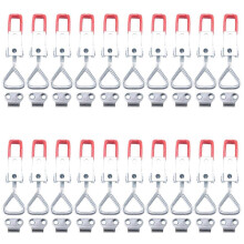 20 Pack Adjustable Toggle Latch Clamp 4001, 330 Lbs Holding Capacity, Heavy Duty Quick Release Pull