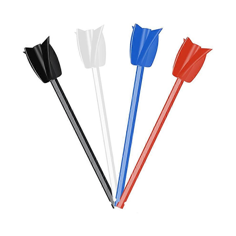 4Pcs Epoxy Mixing Stick Paint Stirring Rod Putty Cement Paint Mixer Attachment With Drill Chuck For 8097601724413