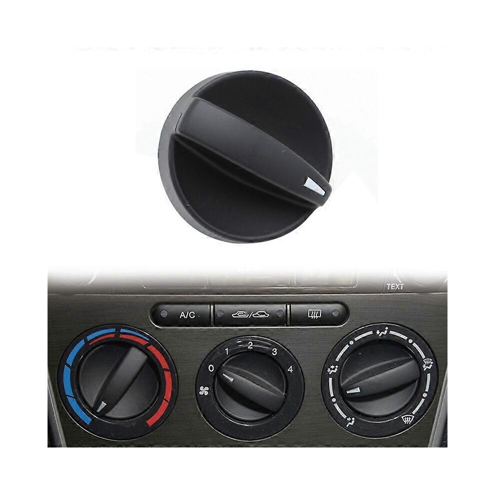 3Pcs Car A/C Heater Climate Control Switch Knobs Dials Cover For 2006-2008 Mazda 6 Gv2w-61-195 Gv3a- 8176409736313