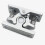 1Pcs Spring Loaded Door Easy Lock Stop Catch Release Clamp Double Roller Catch 2