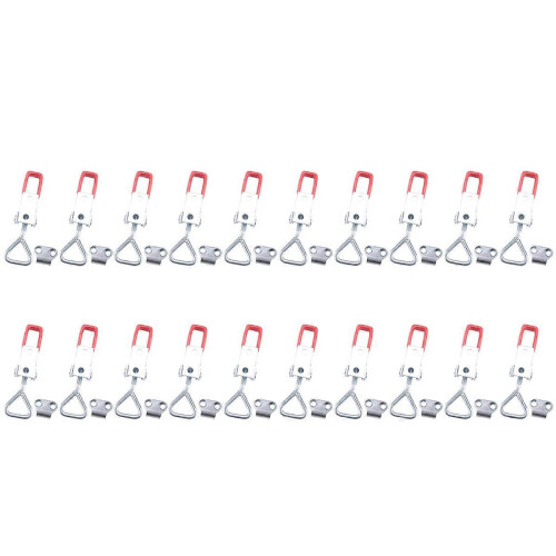 20 Pack Adjustable Toggle Latch Clamp 4001, 330 Lbs Holding Capacity, Heavy Duty Quick Release Pull 1