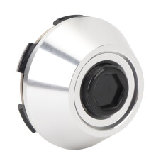 Radnabenkappe Abdeckung 61mm 63mm 64mm ABS Kunststoff Silber Schnapp-Verschluss Langlebig