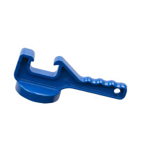 5412 Pro Edge 5 Gallon Bucket Opener with Ergonomic Grip for Easy Paint Lid Removal, Blue