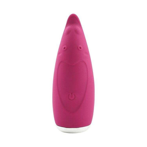 "Bamboo" 10 Speed Silicone G-Spot Massager (Rose Red)