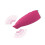 "Bamboo" 10 Speed Silicone G-Spot Massager (Rose Red) 3