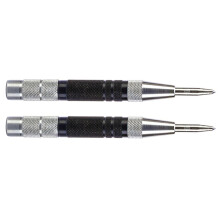 2X Super Strong Automatic Centre Punch and General Automatic Center Punch Adjustable Spring Loaded Metal Drill Tool