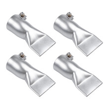 4X,40mm Flat Wide Mouth Tubular Nozzle for Plastic Welding Gun/Hot Air Heat /for Plastic Mouth