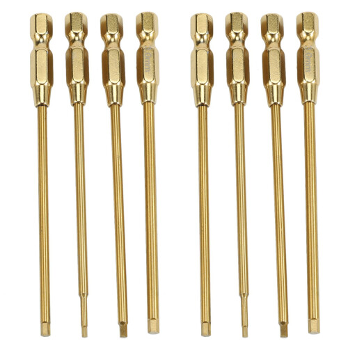 8X Titanium Quick Change Hex Key Hex Wrenches Screwdrivers Tools Kit 1.5, 2, 2.5 & 3mm RC Model  Hand Tool