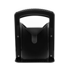 Stainless Steel Bagel Slicer with Sharp Blade for Precise and Safe Cutting, Black, 17.5x9.5x22.5CM
