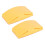 2X 5 Inch Sanding Block Rubber Hook Loop Backing Pad Sandpaper Holder Hand Grinding Block Polishing Tools A 1