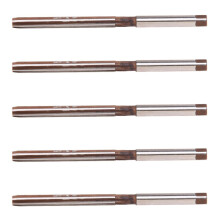 5X High Speed Steel Straight Shank 5mm 6-Flute Hand Reamer 3.3" Length